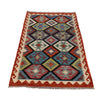 Handmade Afghan Vegetable Kilim 3' 3" x 4' 10" ft / 99 x 148 cm - No. G25162