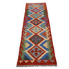 Handmade Afghan Vegetable Kilim Runner 2' 0" x 6' 7" ft / 60 x200 cm - No. G25175