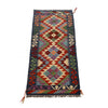 Handmade Vegetable Kilim Runner 1' 8" x 4' 8" ft / 52 x143 cm - No. G25182