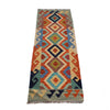 Hand Woven Wool Kelim Runner 1' 9" x 4' 11" ft / 53 x150 cm - No. G25190