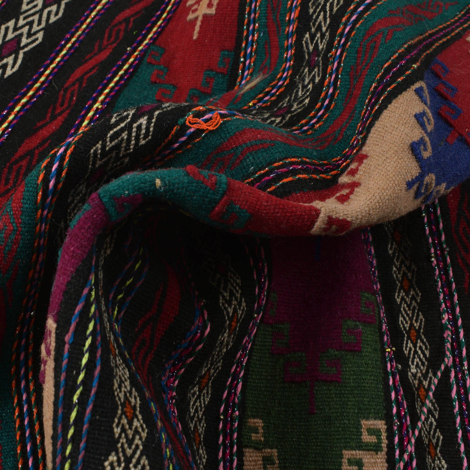 Flatweave Table Sheet Runner 2' 1" x 5' 10" ft / 63 x 146 cm - No. G25222