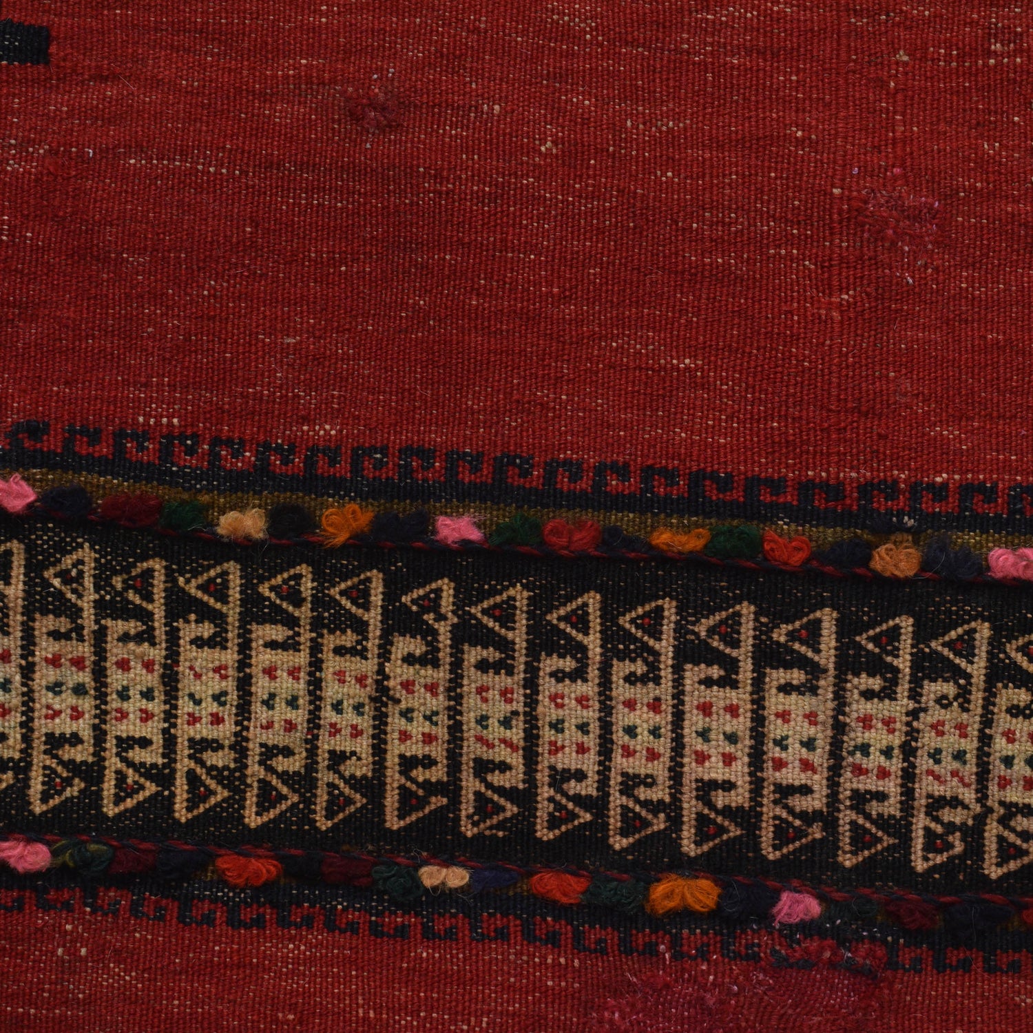 Handmade Table Sheet Kilim Runner 2' 0" x 5' 10" ft / 61 x 178 cm - No. G25223