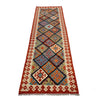 Hand Made Afghan Kilim Runner 2' 7" x 9' 7" ft / 80 x293 cm - No. G25233