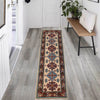 Hand Knotted Kazak Oriental Runner Rug 1' 11" x 5' 9" ft / 58 x 176 cm - No. G25243