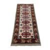 Hand Knotted Kazak Oriental Runner Rug 2' 0" x 5' 7" ft / 62 x 171 cm - No. G25244