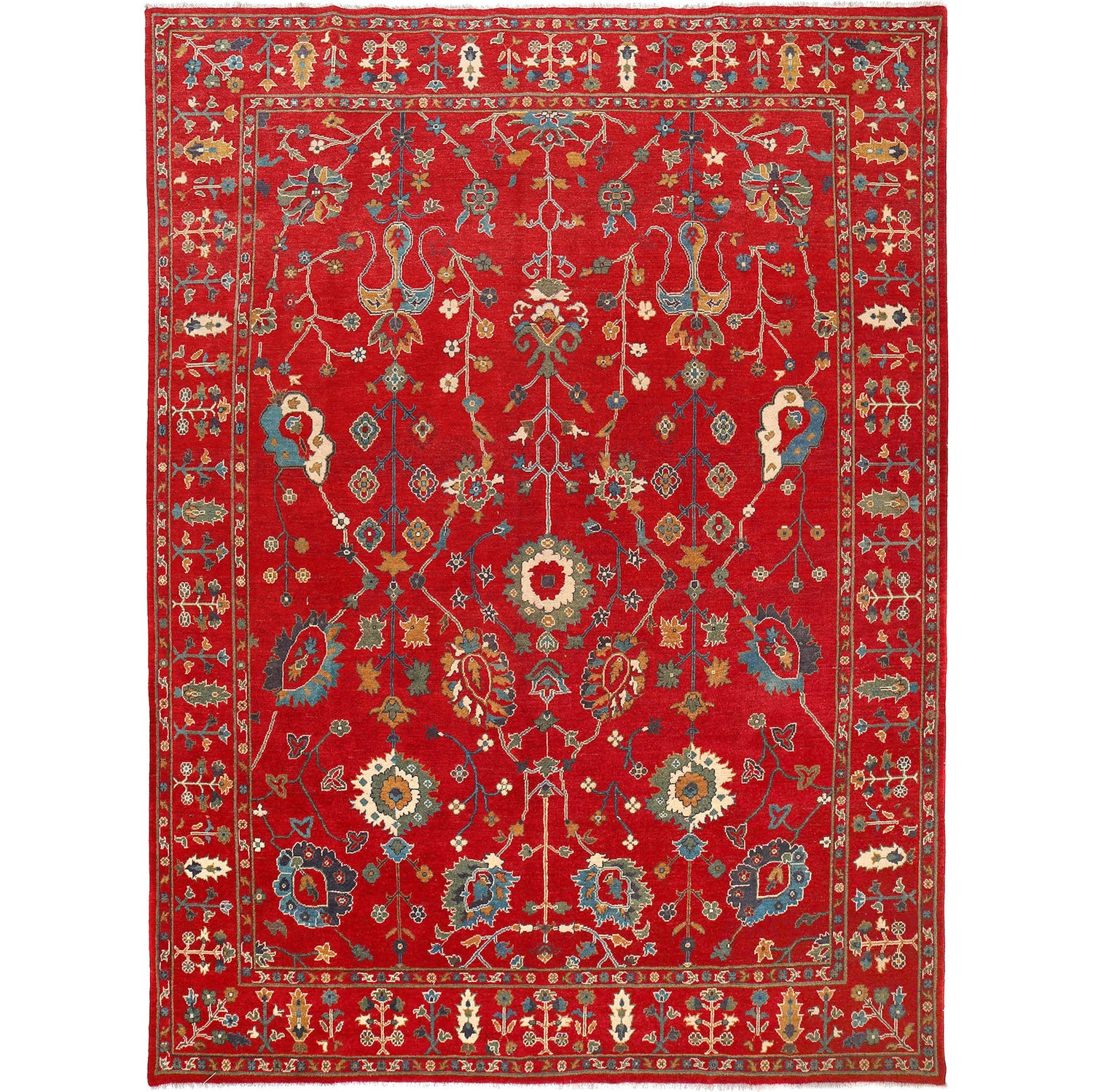 Hand knotted Kazak Rugs 8' 10" x 11' 11" ft / 270 x 364 cm - No. G25247