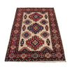 Hand knotted Kazak Carpet 3' 3" x 4' 11" ft / 100 x 150 cm - No. G25248