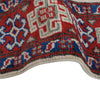 Hand knotted Kazak Carpet 3' 3" x 4' 11" ft / 100 x 150 cm - No. G25248