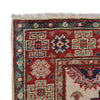 Hand knotted Kazak Carpet 2' 7" x 4' 2" ft / 80 x 128 cm - No. G25250