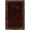 Muslim Prayer Rug 2' 10" x 4' 4" ft / 86 x 132 cm - No. G25255