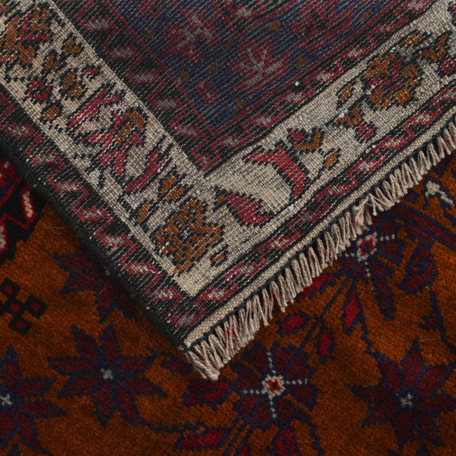 Muslim Prayer Rug 2' 10" x 4' 4" ft / 86 x 132 cm - No. G25255