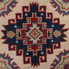 Handmade Kazak Area Rug 2' 9" x 4' 2" ft / 84 x 128 cm - No. G25257