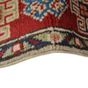 Handmade Kazak Area Rug 2' 9" x 4' 2" ft / 84 x 128 cm - No. G25257