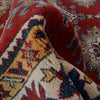 Red Color Kazak Rug 4' 11" x 7' 1" ft / 151 x 215 cm - No. G25258