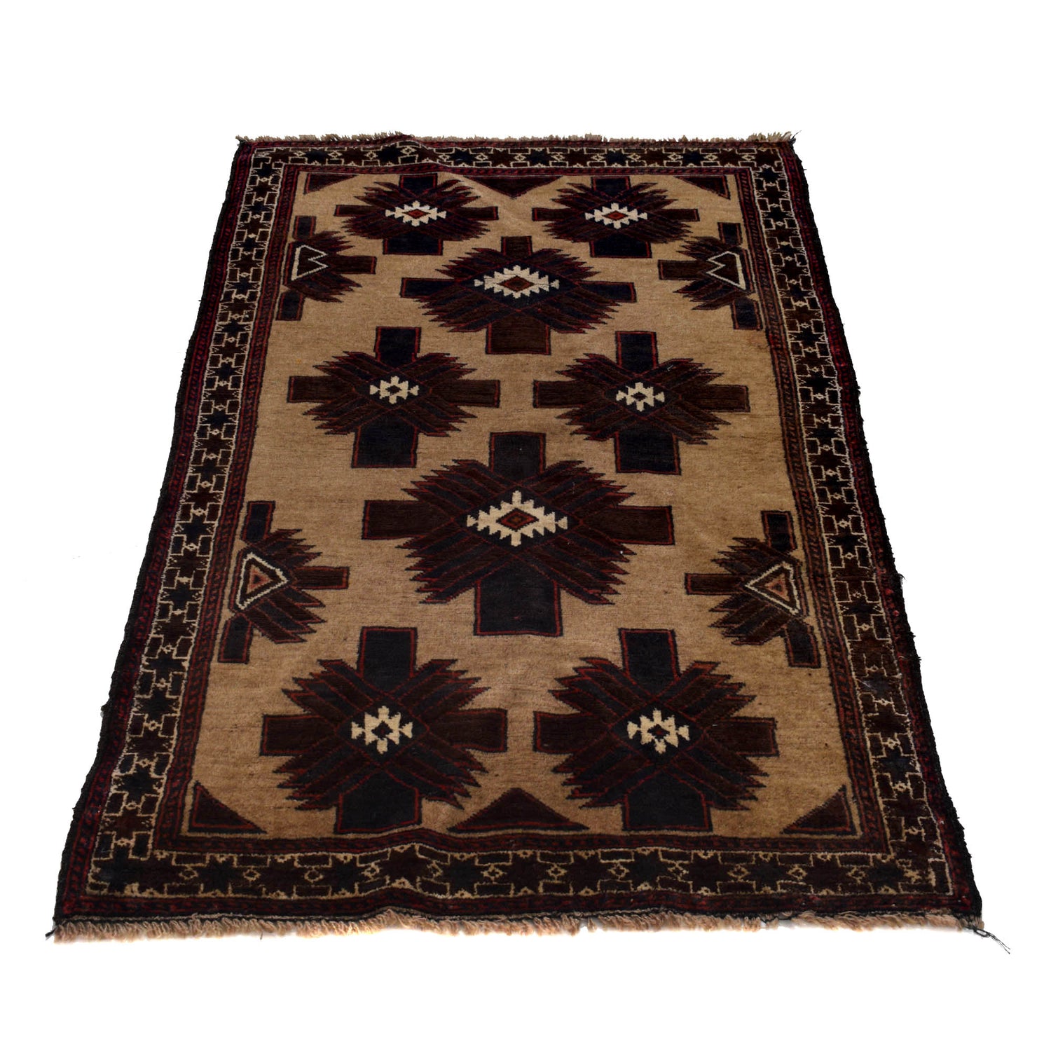 Baluch Small Size Rug 2' 9" x 4' 9" ft / 85 x 144 cm - No. G25270