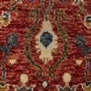 Modern Oushak Area Rug 4' 0" x 5' 10" ft / 123 x 177 cm - No. G25314