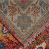 Modern Oushak Area Rug 4' 0" x 5' 10" ft / 123 x 177 cm - No. G25314