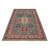 Green Color Kazak Rug 6' 6" x 9' 10" ft / 197 x 300 cm - No. G25353