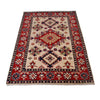 Handmade Kazak Area Rug 3' 3" x 4' 11" ft / 100 x 150 cm - No. G25358