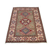 Gray Color Kazak Rug 2' 9" x 4' 2" ft / 85 x 126 cm - No. G25367