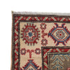 Gray Color Kazak Rug 2' 9" x 4' 2" ft / 85 x 126 cm - No. G25367