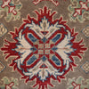 Gray Color Kazak Rug 2' 9" x 4' 2" ft / 85 x 126 cm - No. G25367