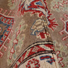 Gray Color Kazak Rug 2' 9" x 4' 2" ft / 85 x 126 cm - No. G25367