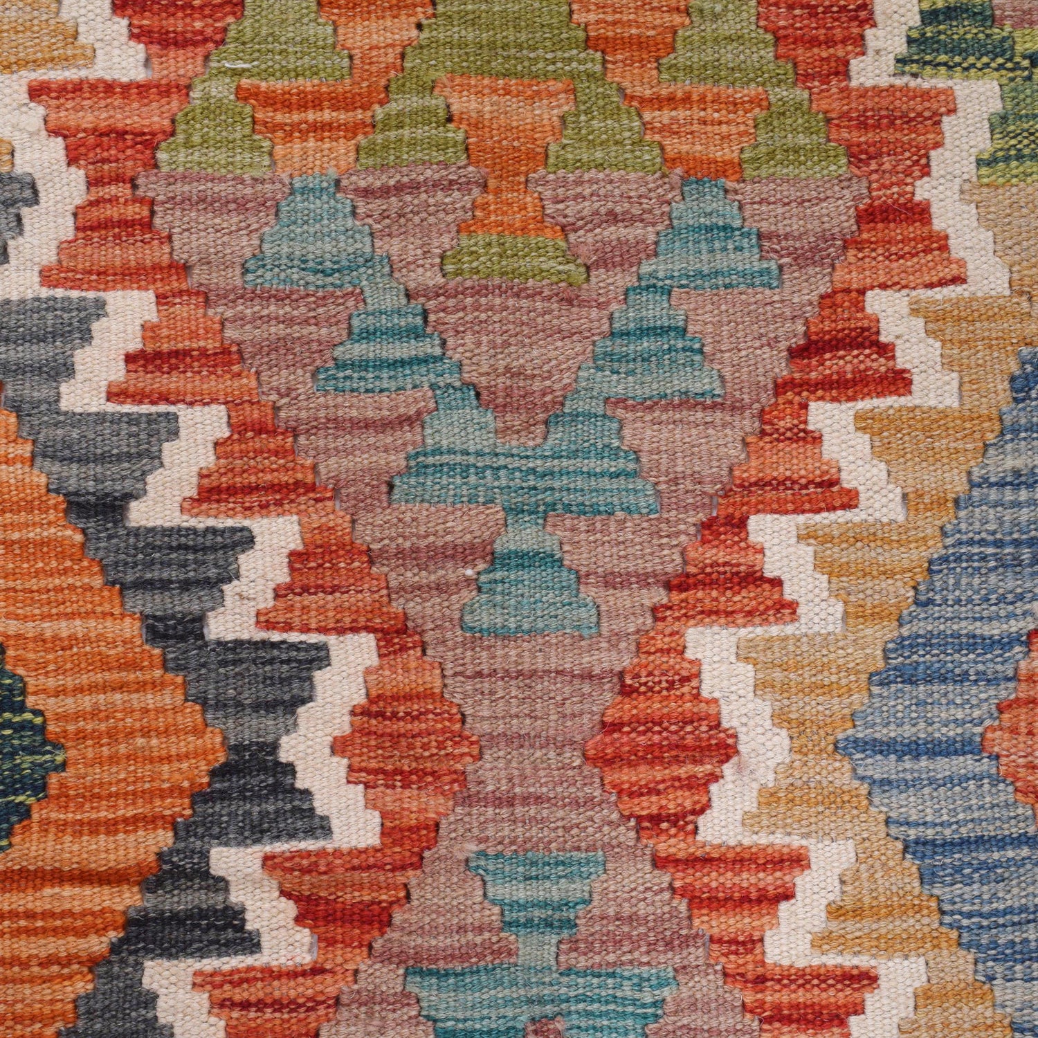 Large Size Chobi Kilim 8' 5" x 11' 3" ft / 257 x 343 cm - No. G25374