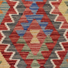 Hand Woven Wool Kelim 4' 3" x 5' 9" ft / 130 x 174 cm - No. G25474