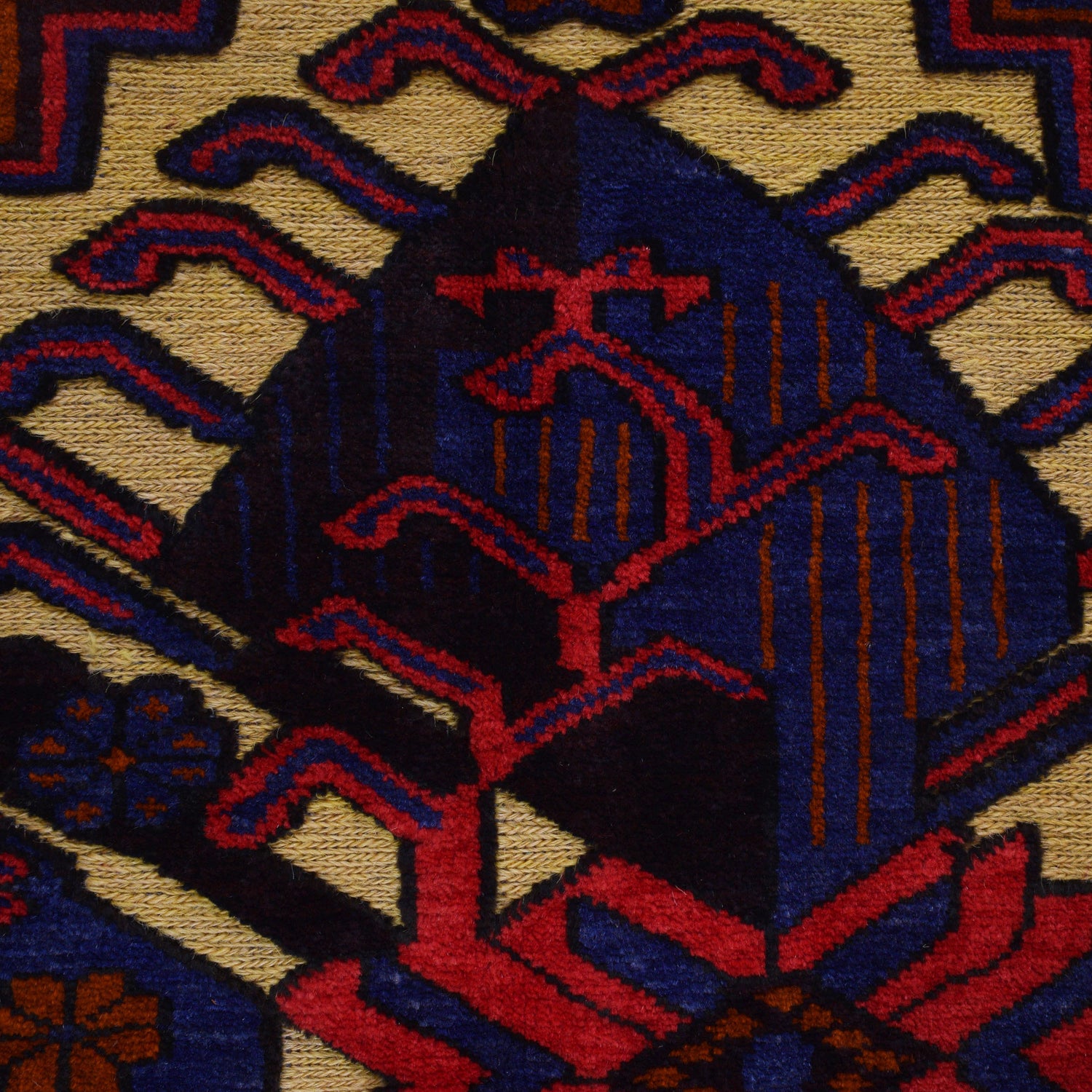 Handmade Barjista Kilim Rug 3' 11" x 5' 10" ft / 119 x 178 cm - No. G25869