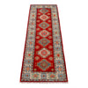 Red Color Kazak Runner Rug 1' 10" x 5' 10" ft / 57 x 179 cm - No. G25874