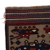 Handmade Afghan War Area Rug 4' 4" x 6' 0" ft / 131 x 182 cm - No. G25884