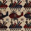 Afghan War Rug – Military Design 3' 3" x 5' 0" ft / 98 x 153 cm - No. G25894