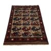 Hand-Knotted Afghan War Carpet 3' 1" x 4' 9" ft / 95 x 145 cm - No. G25896