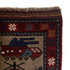 Hand-Knotted Afghan War Carpet 3' 1" x 4' 9" ft / 95 x 145 cm - No. G25896