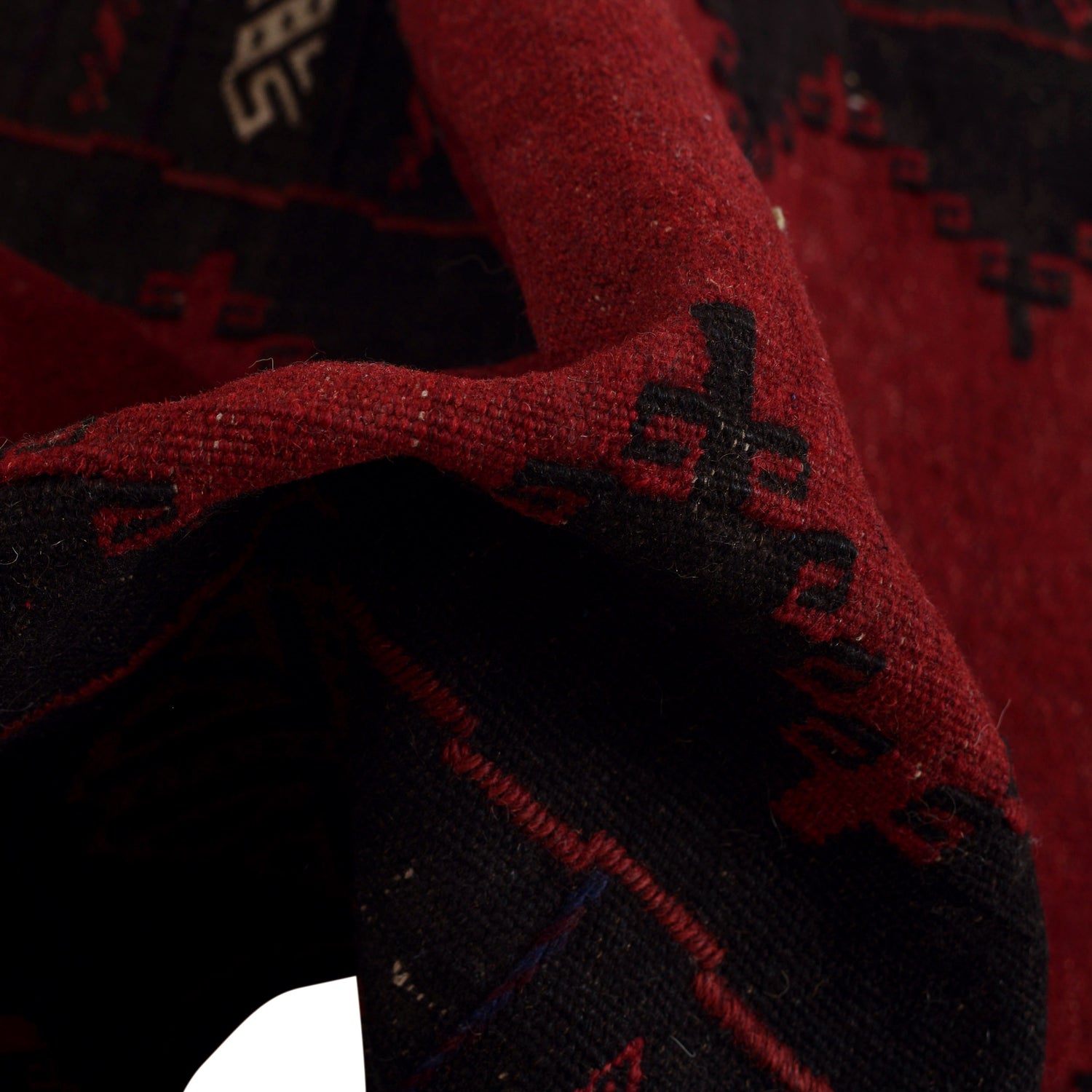 Handmade Table Sheet Kilim Runner 2' 5" x 4' 5" ft / 73 x 135 cm - No. G25905