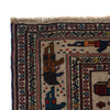 Hand-Knotted Afghan War Carpet 6' 8" x 9' 0" ft / 203 x 274 cm - No. G25907