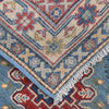 Hand Knotted Kazak Oriental Runner Rug 2' 8" x 12' 8" ft / 82 x 383 cm - No. G25913