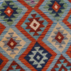 Hand Made Afghan Kilim 3' 3" x 4' 8" ft / 99 x 142 cm - No. G26000