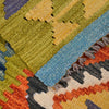 Short Kilim Runner 2' 5" x 6' 7" ft / 74 x201 cm - No. G26138