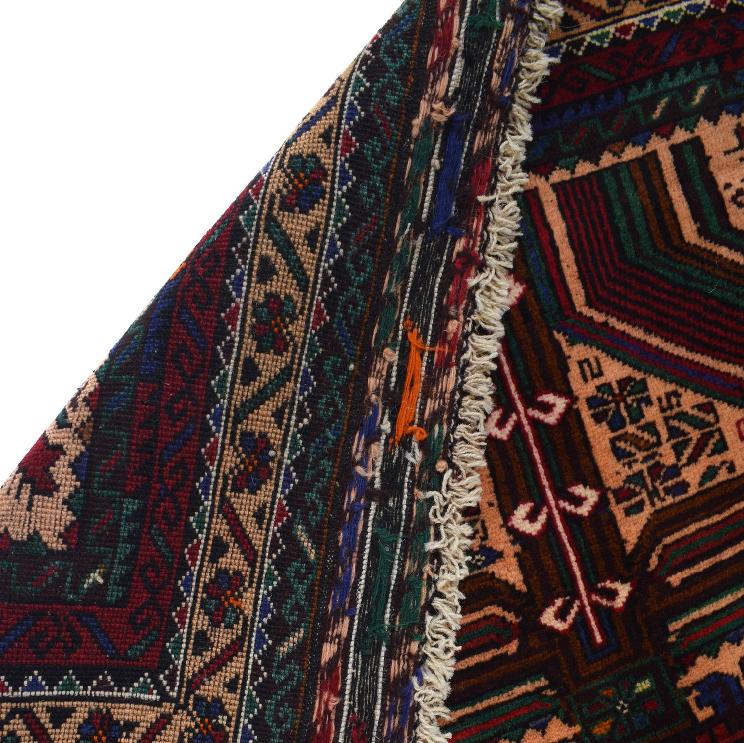 Hand Knotted Baluchi Rug 3' 1" x 4' 11" ft / 95 x 149 cm - No. G26588