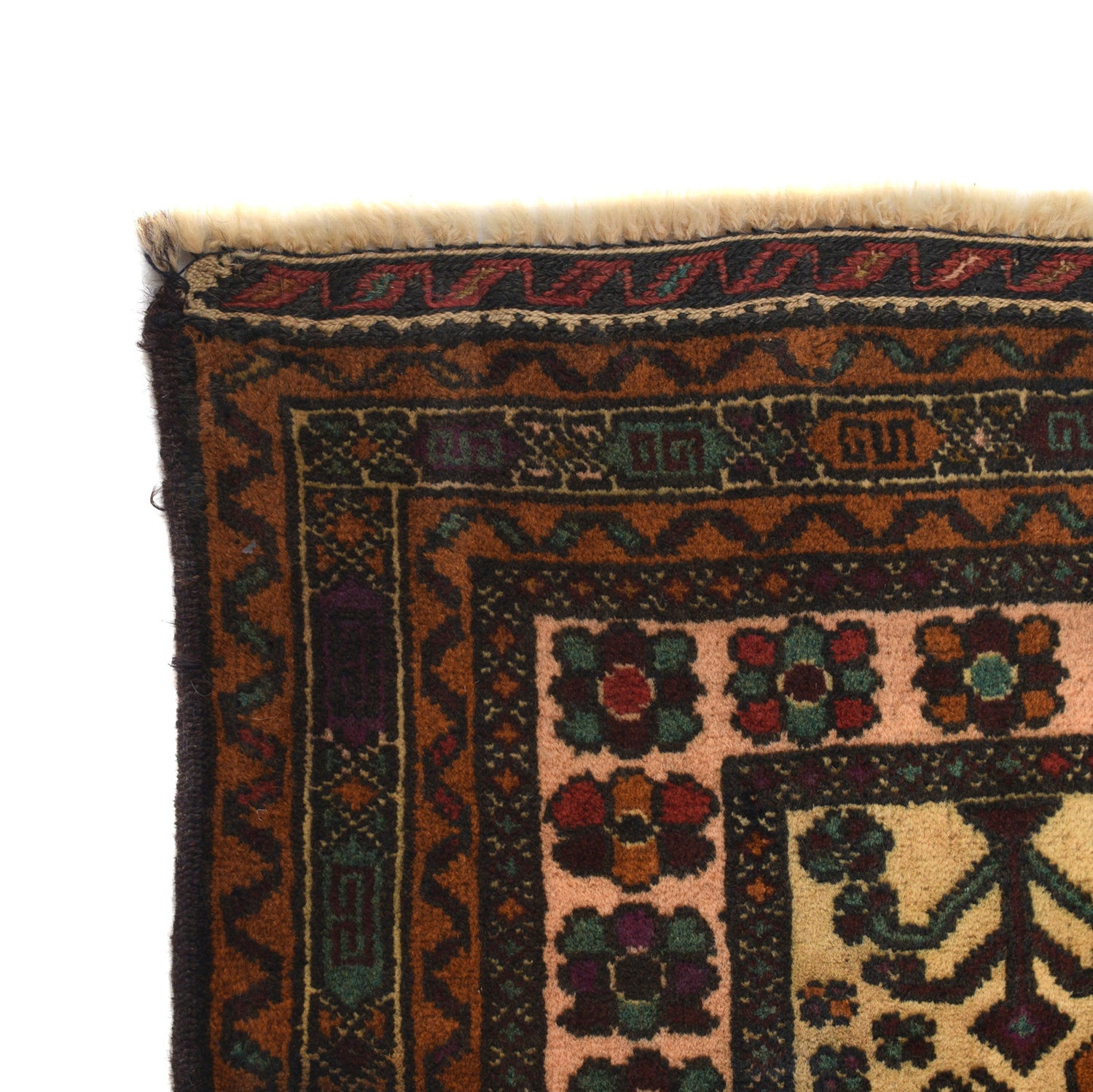 Hand Knotted Baluchi Rug 3' 0" x 4' 10" ft / 91 x 147 cm - No. G26592