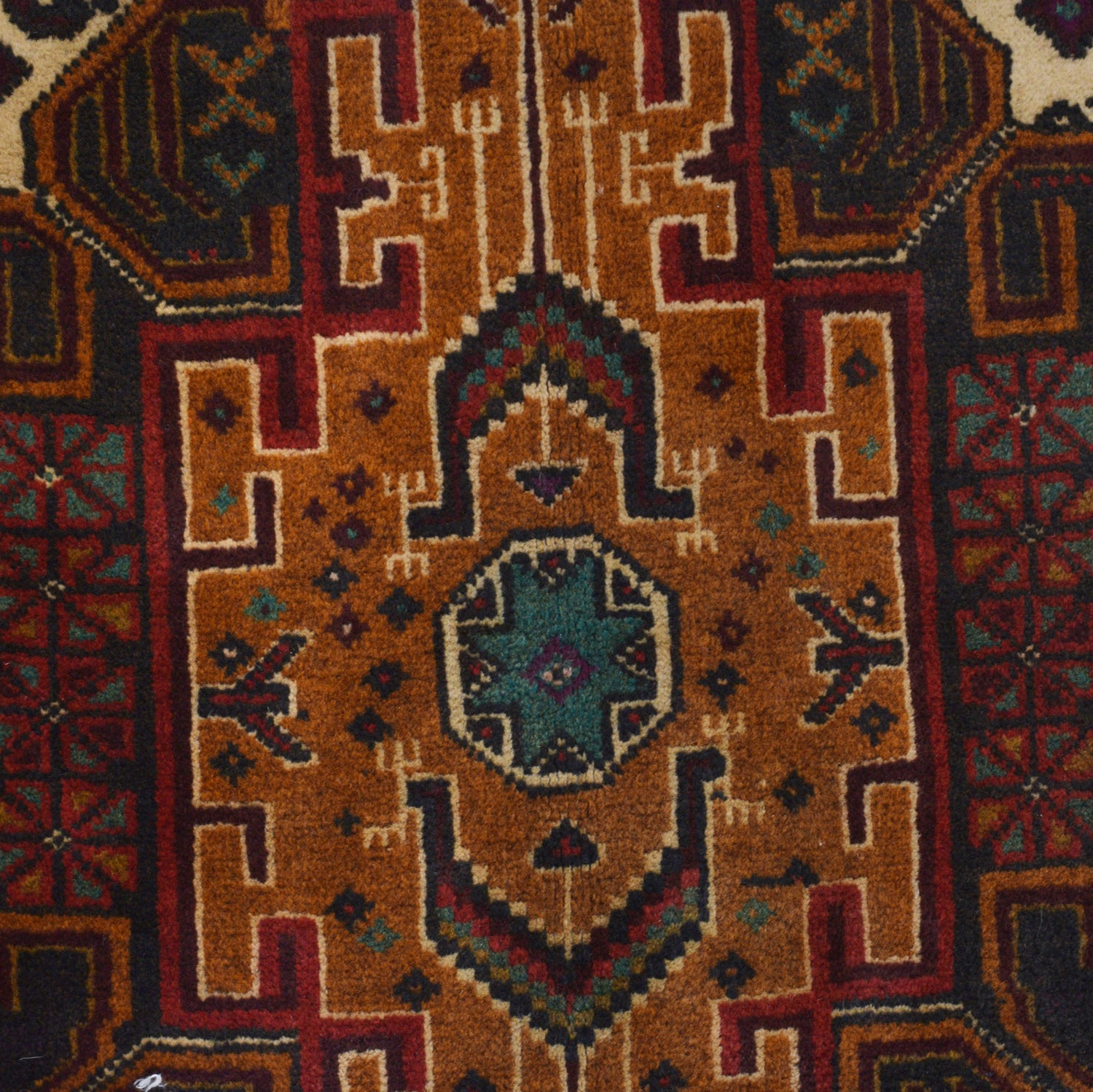 Hand Knotted Baluchi Rug 3' 0" x 4' 10" ft / 91 x 147 cm - No. G26592