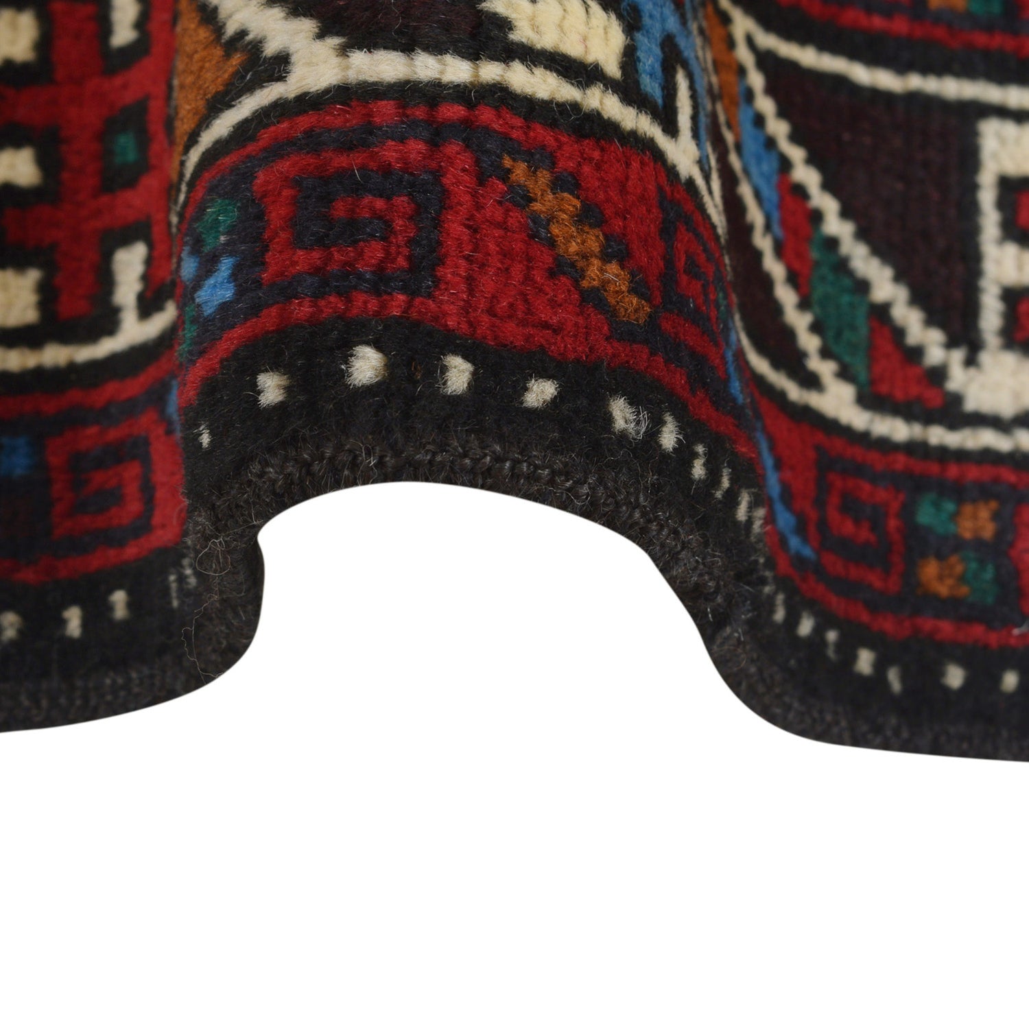 Hand Knotted Baluchi Rug 3' 5" x 4' 8" ft / 103 x 141 cm - No. G26634