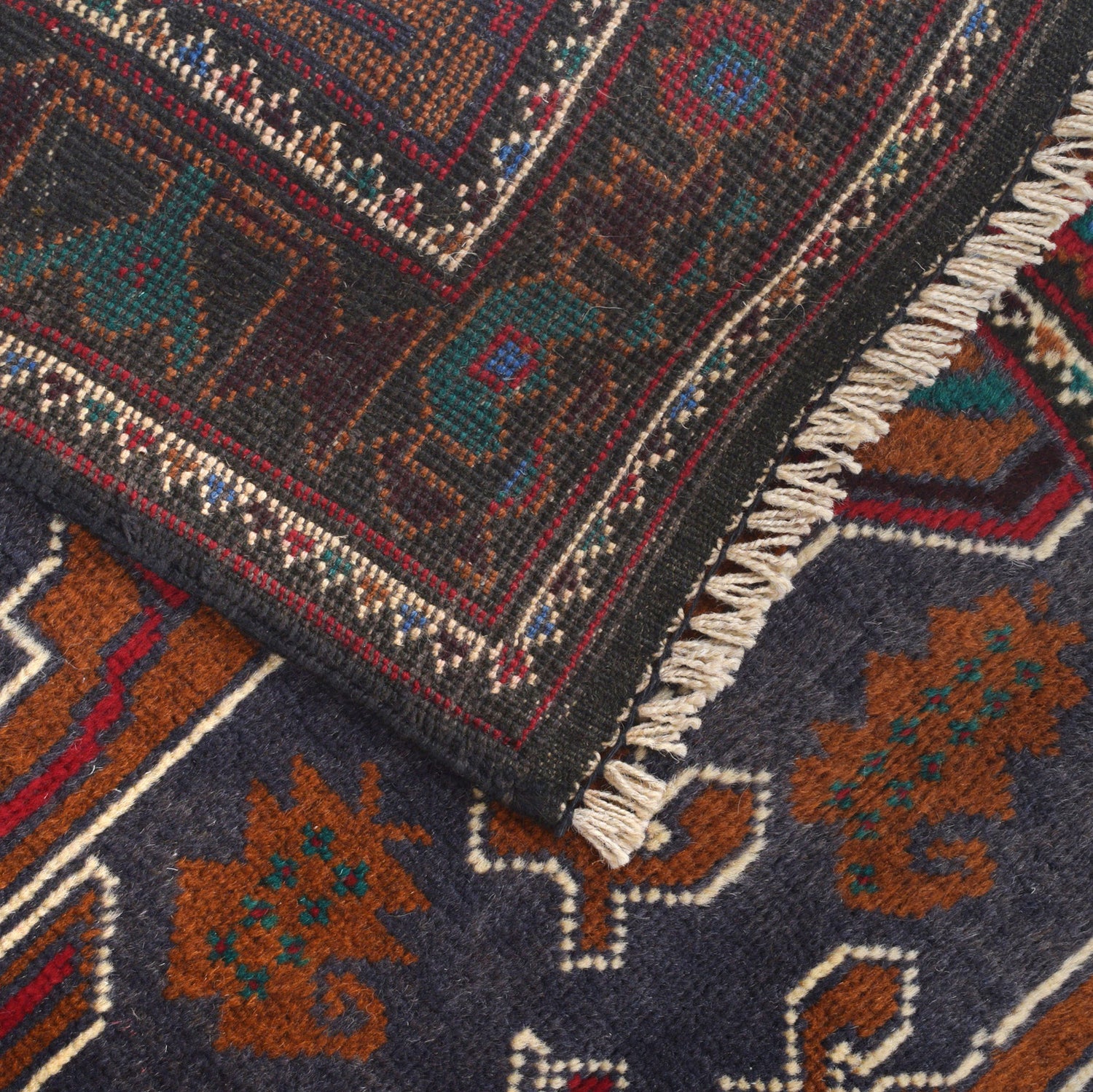 Baluch Small Size Rug 2' 11" x 4' 5" ft / 89 x 135 cm - No. G26635