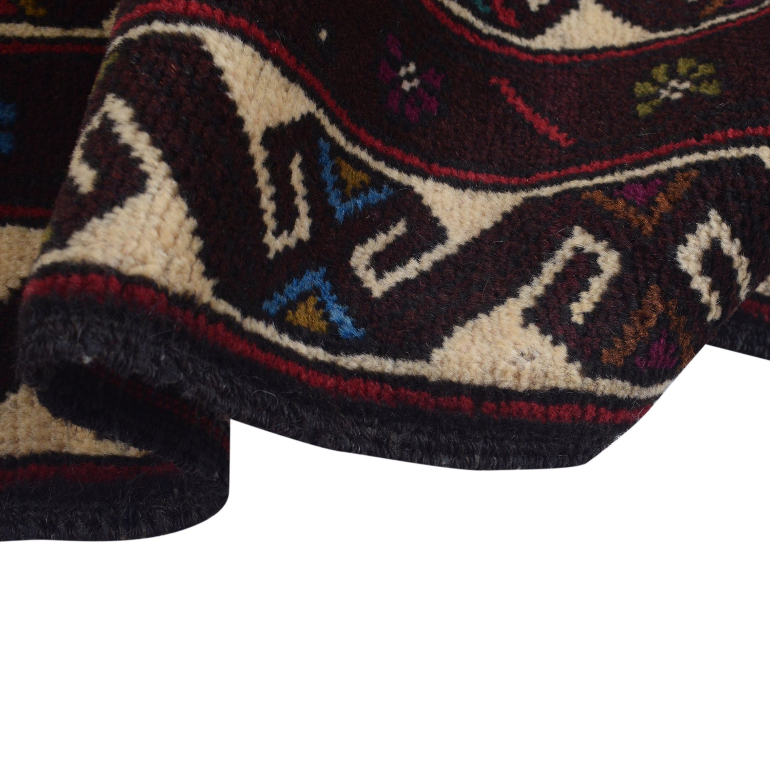 Handmade Prayer Rug 2' 10" x 4' 6" ft / 87 x 137 cm - G26637