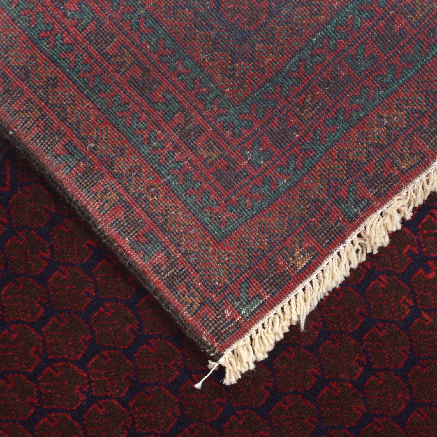 Handmade Prayer Rug 2' 11" x 4' 8" ft / 90 x 142 cm - G26640