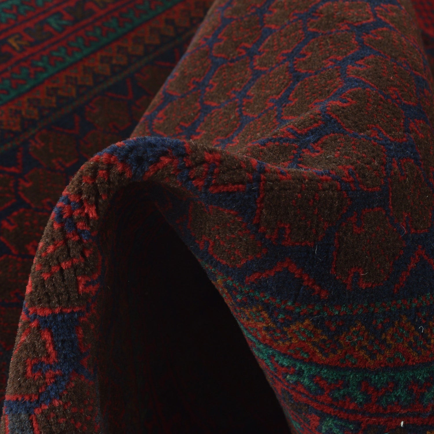 Handmade Prayer Rug 2' 11" x 4' 8" ft / 90 x 142 cm - G26640