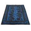 Hand Knotted Overdye Wool Rug 4' 1" x 5' 7" ft / 125 x 171 cm - No. G26646