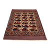 Handcrafted Afghan War Rug 4' 4" x 6' 1" ft / 133 x 186 cm - No. G26772